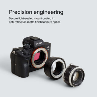 Urth Lens Mount Adapters<br>レンズマウントアダプター Sony E カメラに対応