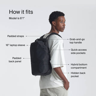 Urth Arkose Backpack<br>モジュラー型カメラ用デイリーバックパック20L