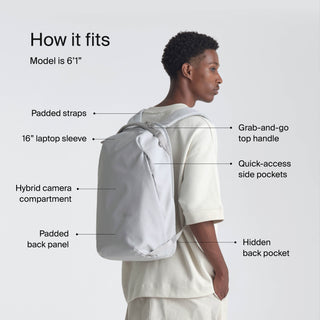 Urth Norite Backpack<br>モジュラー型カメラ用デイリーバックパック24L