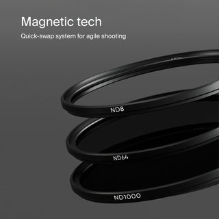 Urth The Magnetic ND Selects Filter Kit Plus+ (82mm)<br>ND8+ND64+ND1000レンズフィルターキット (プラス+)