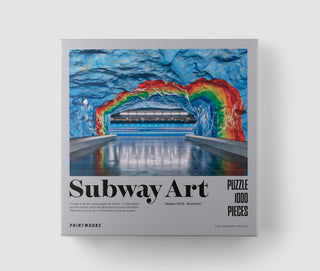 PRINTWORKS  Puzzle - Subway Art - Rainbow