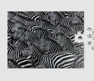 PRINTWORKS  Puzzle - Wildlife Pattern - Zebra
