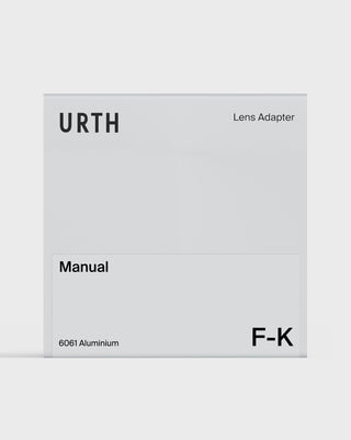 Urth Lens Mount Adapters<br>レンズマウントアダプター Pentax Kカメラに対応