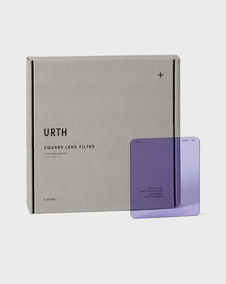 Urth 100 x 100mm Neutral Night Filter Plus<br>角型 100 x 100mm 光害軽減 夜景・星景用 ナチュラルナイトフィルター プラス