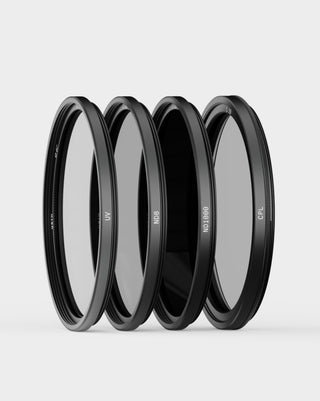 Urth Essentials Filter Kit Plus (UV, Circular Polarizing (CPL), ND8, ND1000)<br>エッセンシャル フィルター4種キット Plus (UV, CPL, ND8, ND1000)