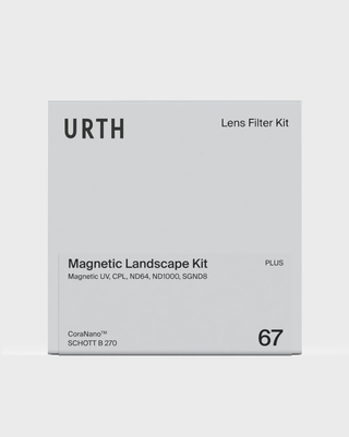 Urth Magnetic Landscape Filter Kit Plus (UV, CPL, SGND8, ND64, ND1000)<br>マグネット 風景フィルター 4種キット プラス (UV, CPL, ソフトグラデーションND8, ND64, ND1000)