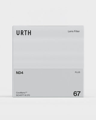 Urth ND4 (2 Stop) Lens Filter Plus<br>ND4フィルター (2段減光) Plus