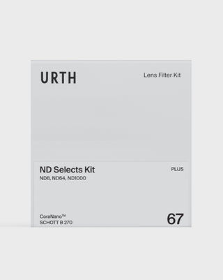 Urth ND Selects Filter Kit Plus (ND8, ND64, ND1000)<br>NDフィルターキット Plus+ (ND8 + ND64 + ND1000)