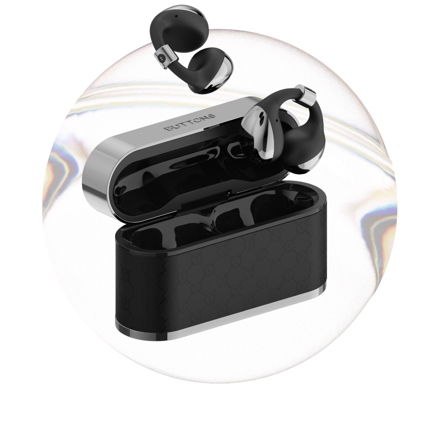 BUTTONS CLIP バトンズ クリップ モダニティ ワイヤレス イヤホン CUTTONS CLIP AIアシスタント搭載クリップ型ワイヤレスイヤホン