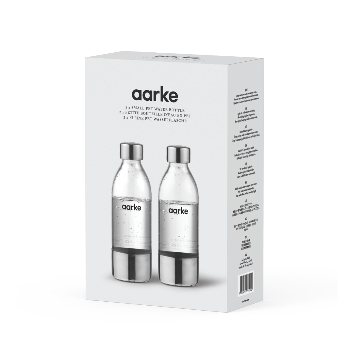 aarke 炭酸水メーカー + ボトル2本 + ボンベ2本 公式】aarke | Carbonator Small PET Water Bottle (450ml) - 2