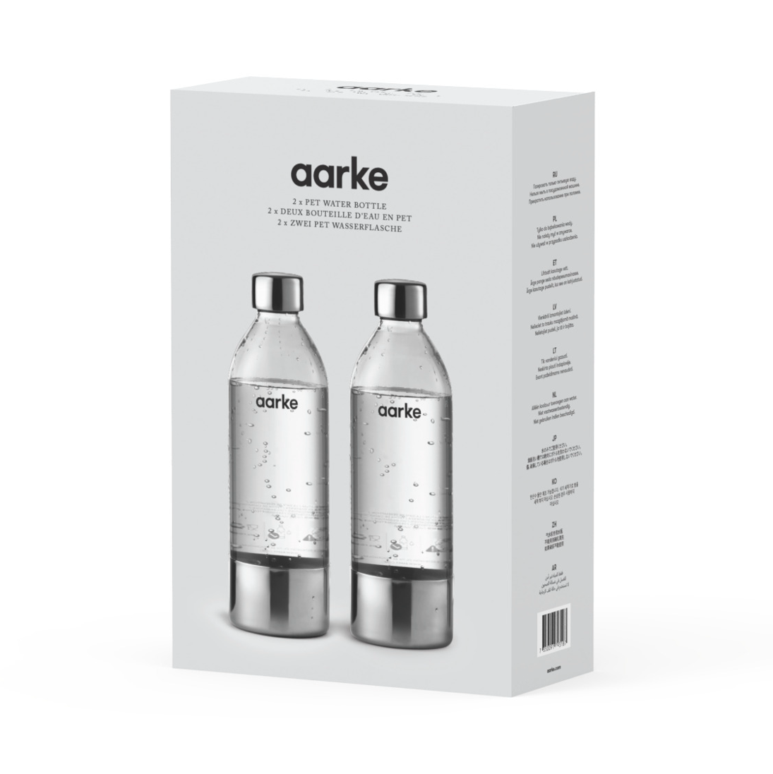 公式】aarke | Carbonator PET Water Bottle (800ml) - 2本 公式】aarke | Carbonator PET Water Bottle (800ml) - 2本