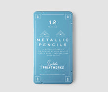 PRINTWORKS  12 Colour pencils - Metallic
