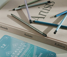 PRINTWORKS  12 Colour pencils - Metallic
