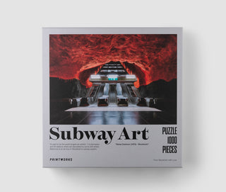 PRINTWORKS  Puzzle - Subway Art - Fire