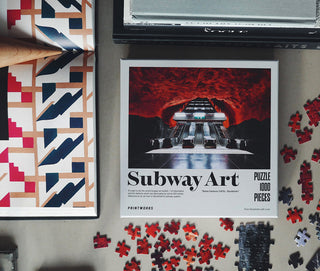 PRINTWORKS  Puzzle - Subway Art - Fire