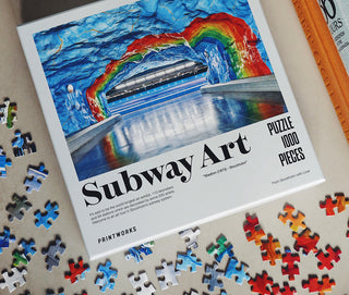 PRINTWORKS  Puzzle - Subway Art - Rainbow